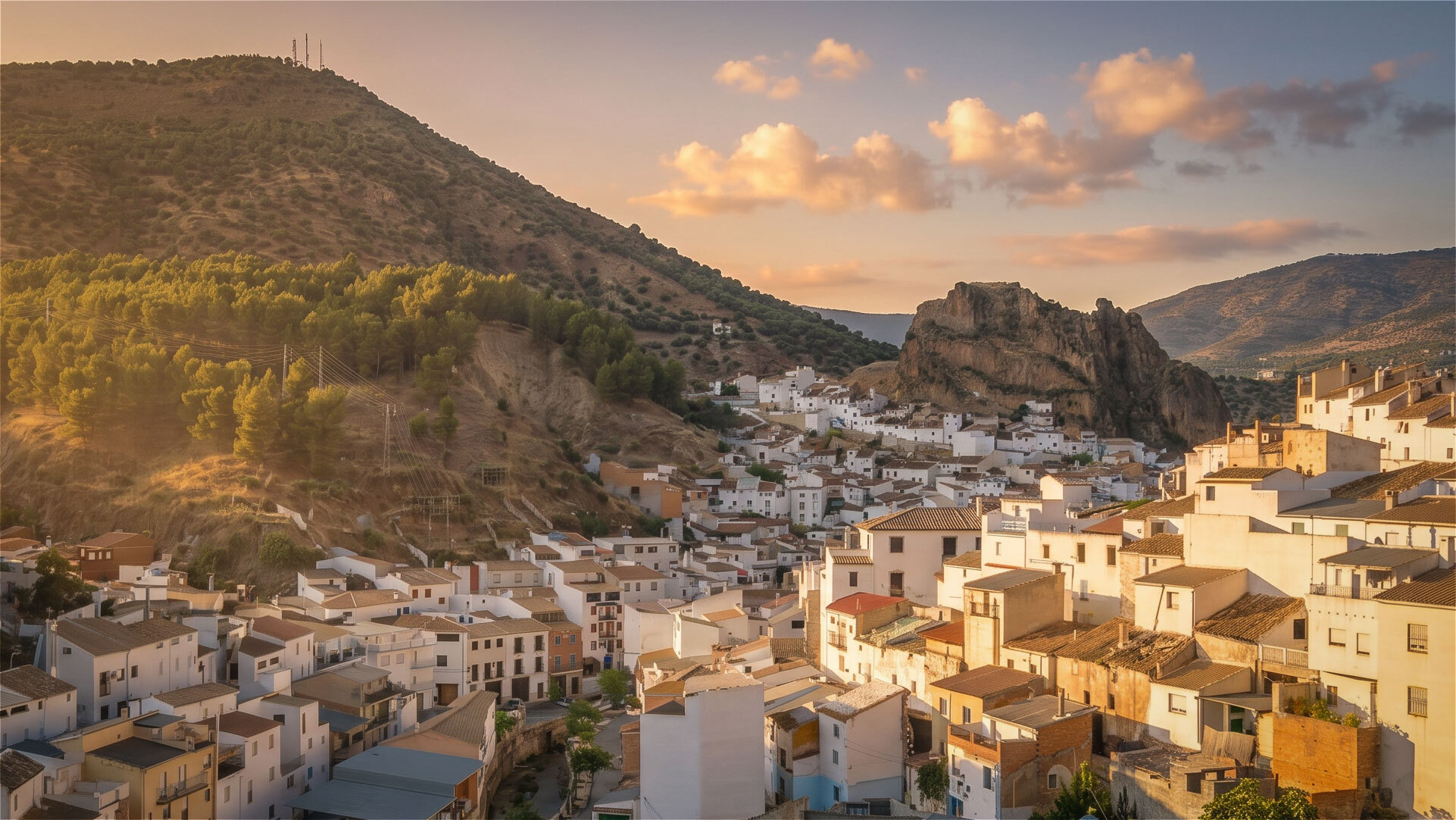 Cambil in der Sierra-Mágina