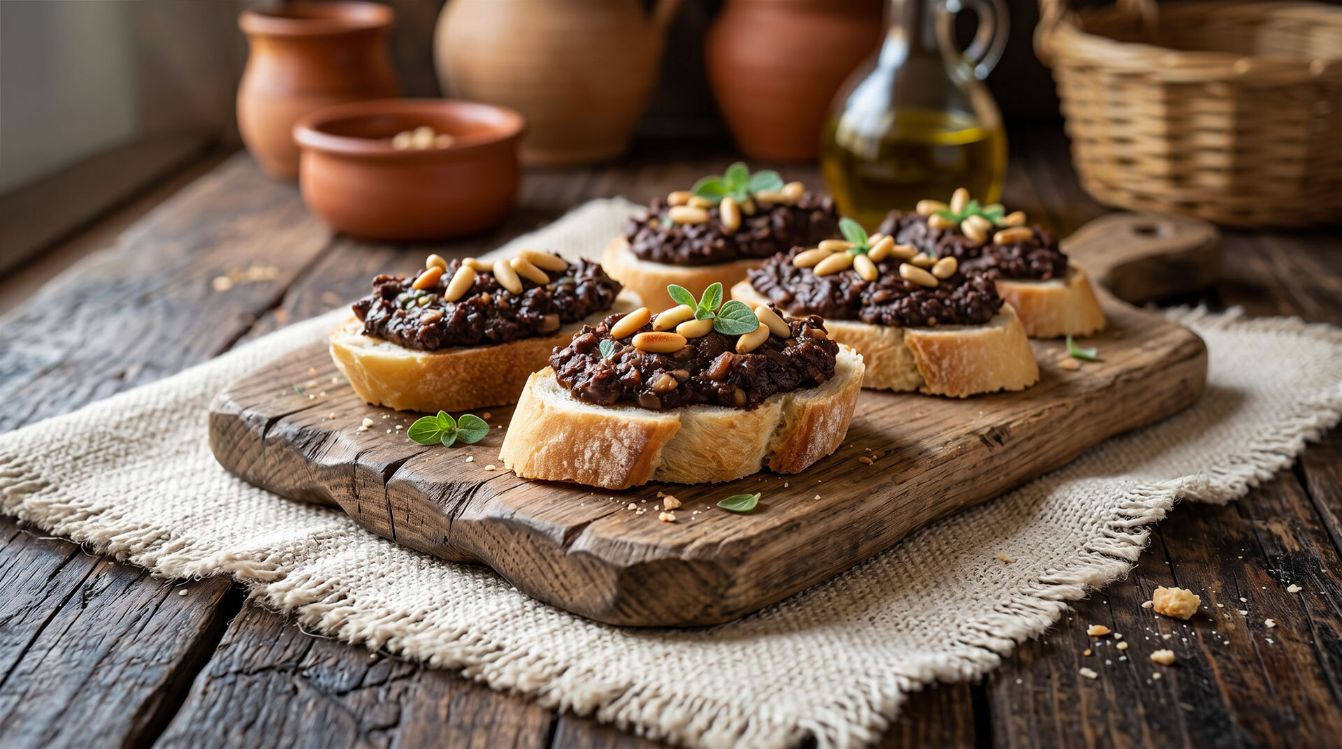 Morcilla de Jaén - Blutwurst mit Pinienkernen