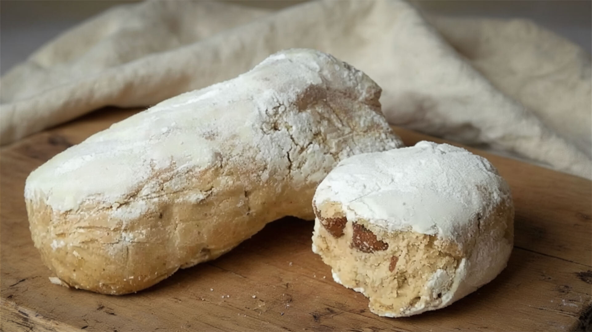 Süßgebäck: Polvorones de Antequera