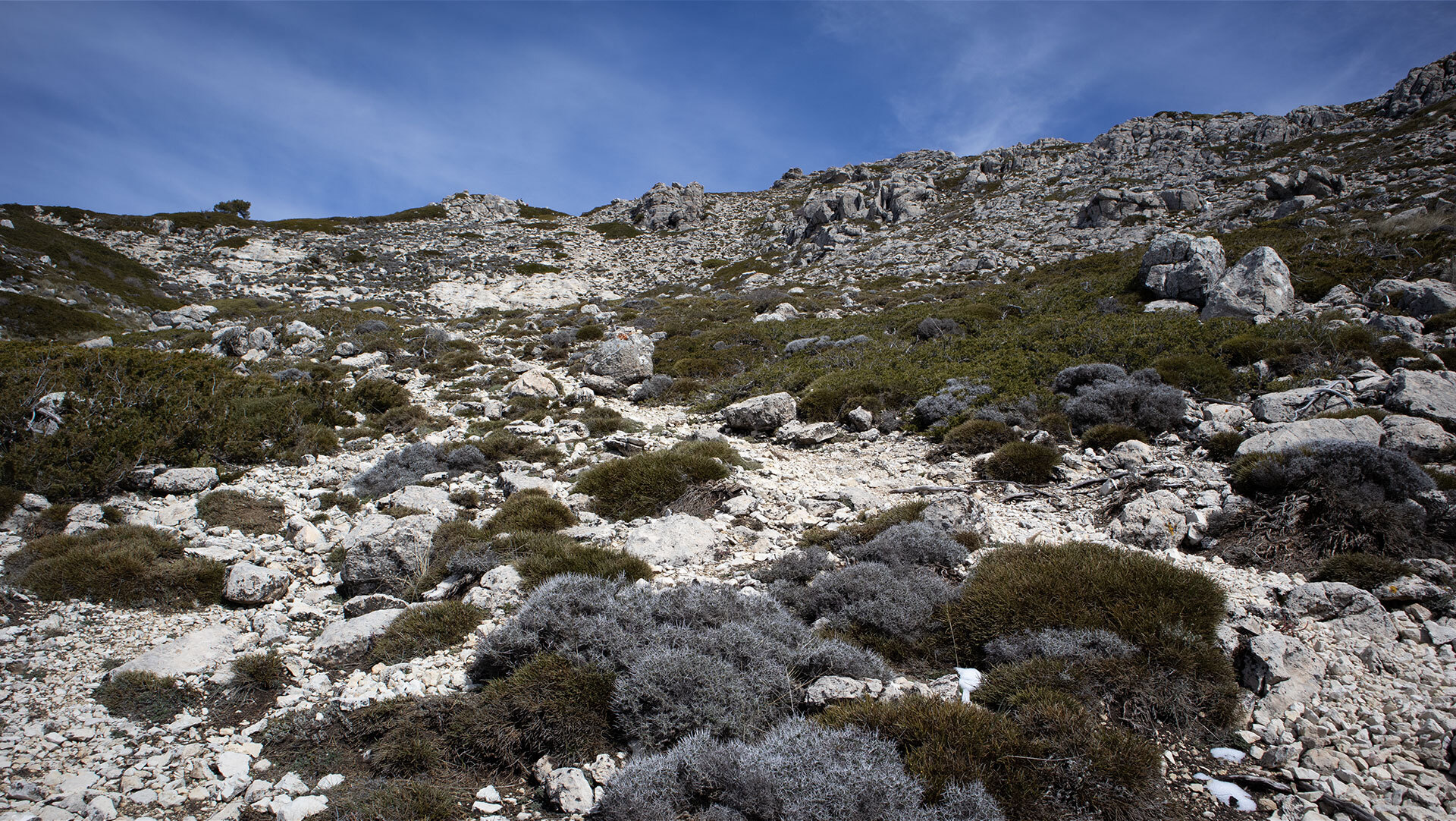 Karstlandschaft am Pico Mágina