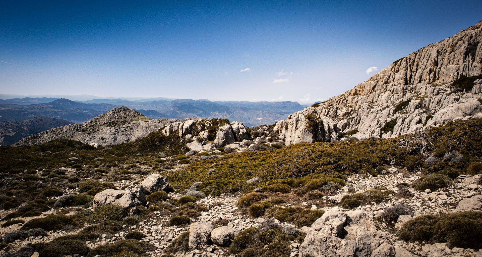 Berglandschaft der Sierra Mágina